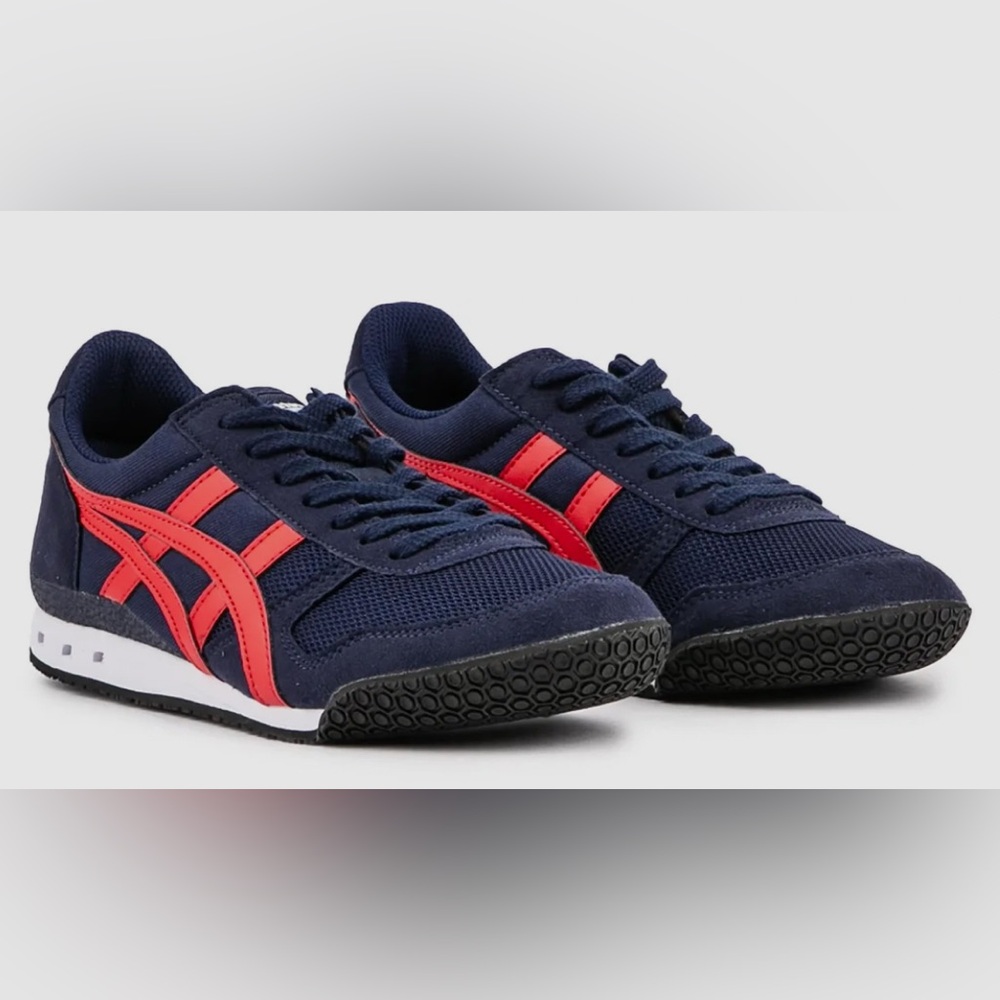 Onitsuka Tiger by Asics Navy and Red Athletic Shoes Women’s size 8.